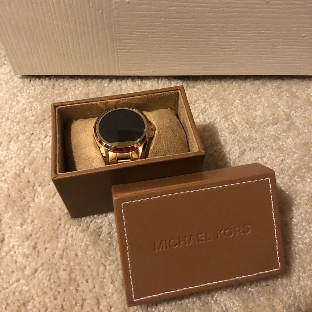 Michael Kors Rose Gold Smartwatch